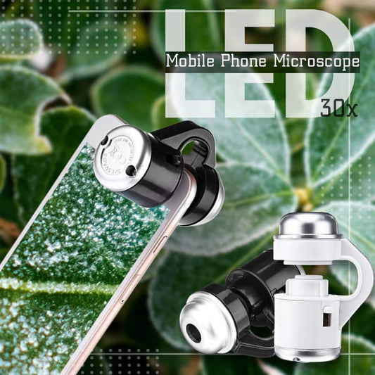 🎁Hot Sale 49% OFF⏳LED Mobile Phone Microscope