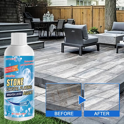 🎁Hot Sale 49% OFF⏳Stone Stain Remover Cleaner (Effective Removal of Oxidation, Rust, Stains)