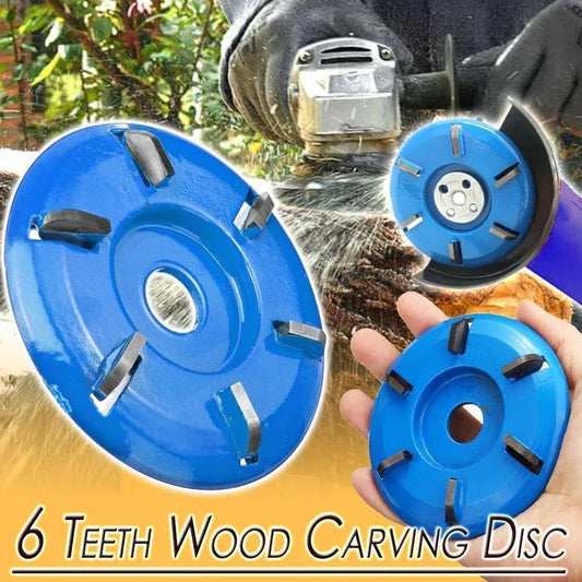 🎁New Year Sale 49% OFF⏳6 Teeth Wood Carving Disc