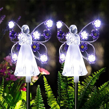 🎁Christmas 49% OFF⏳Waterproof Solar Angel light - newbeew