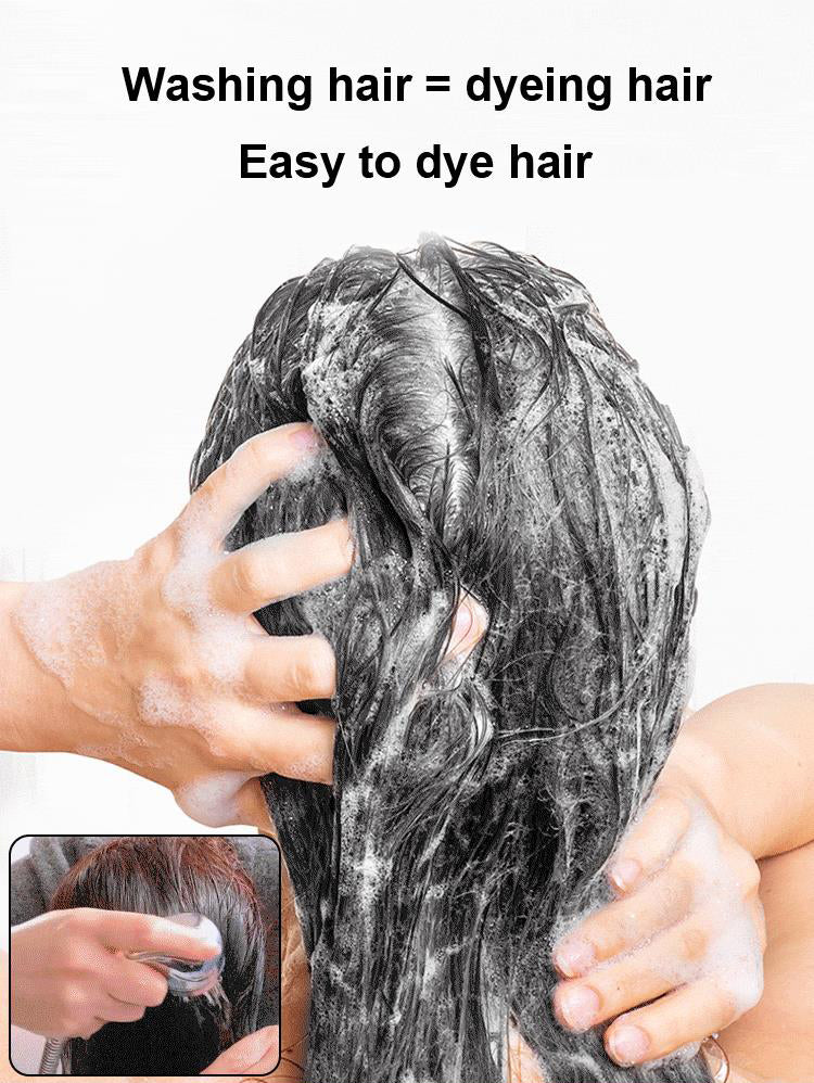 🔥Pure Plant Extract For Grey Hair Color Bubble Dye - newbeew