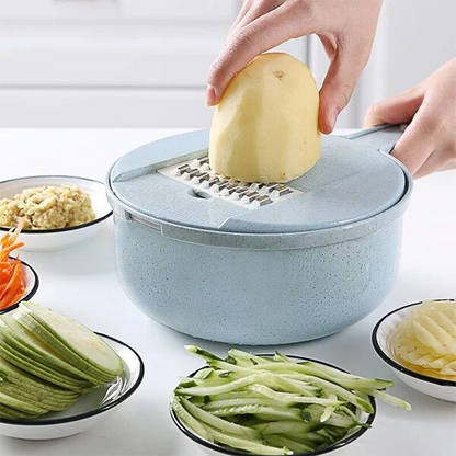 🎁Hot Sale 49% OFF⏳12 Pcs/ Sets Multi-Function Vegetable Slicer