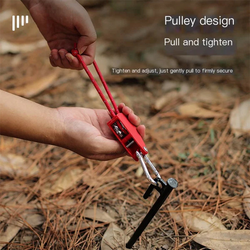 🪢Portable Adjustable Fix Camping Rope - newbeew