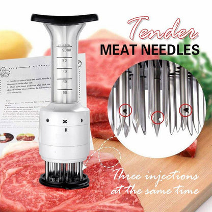 🎁Hot Sale 49% OFF⏳2 in 1 Tenderizer and Sauce Injector