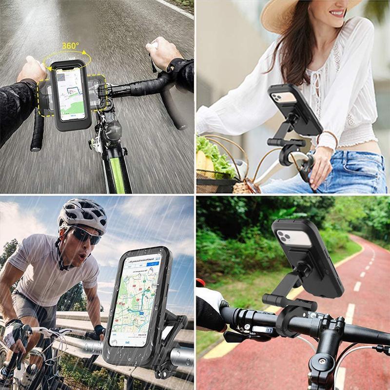 🎁Hot Sale 49% OFF⏳Waterproof Bicycle & Motorcycle Phone Holder - newbeew