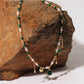 🎄Free Shipping🎁Vintage Elegant Pearl Emerald Tassel Necklace - newbeew