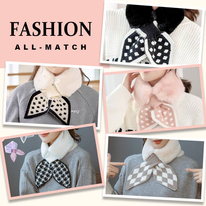 All-match Thick Plush Scarf - newbeew