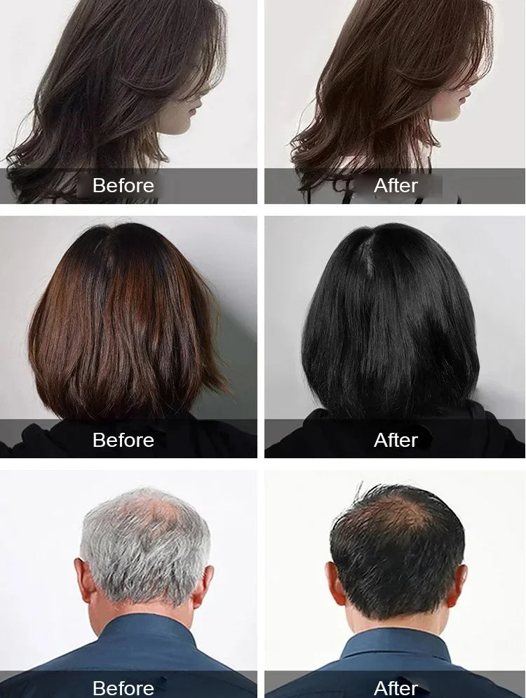 🔥Pure Plant Extract For Grey Hair Color Bubble Dye - newbeew