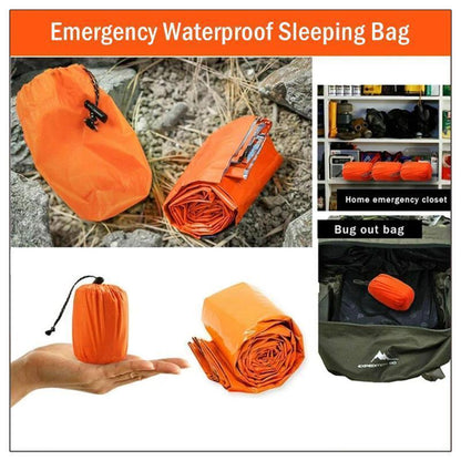 🎁Christmas 49% OFF⏳Emergency Camping Thermal Sleeping Bag - newbeew