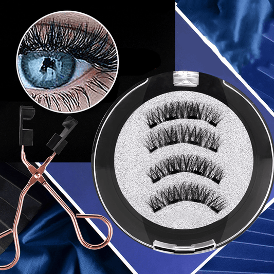 3D Magnetic Eyelash Set - newbeew