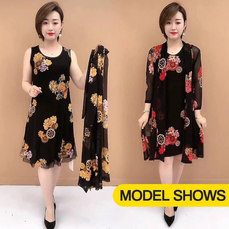 🎁Hot Sale 49% OFF⏳Womens Floral Print Dress - newbeew