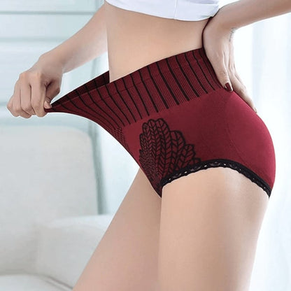 🔥Buy 1 Free 1🔥Women'S Lace Panties High Waist Graphene Cotton Underwear