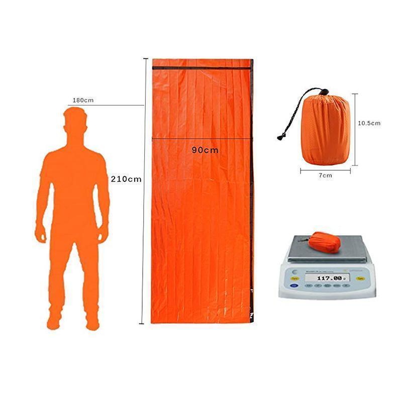 🎁Christmas 49% OFF⏳Emergency Camping Thermal Sleeping Bag - newbeew