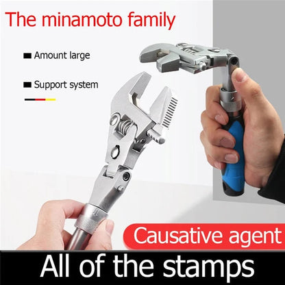 🎁New Year Sale 49% OFF⏳5 In 1 Telescopic Shaking Head Ratchet Wrench