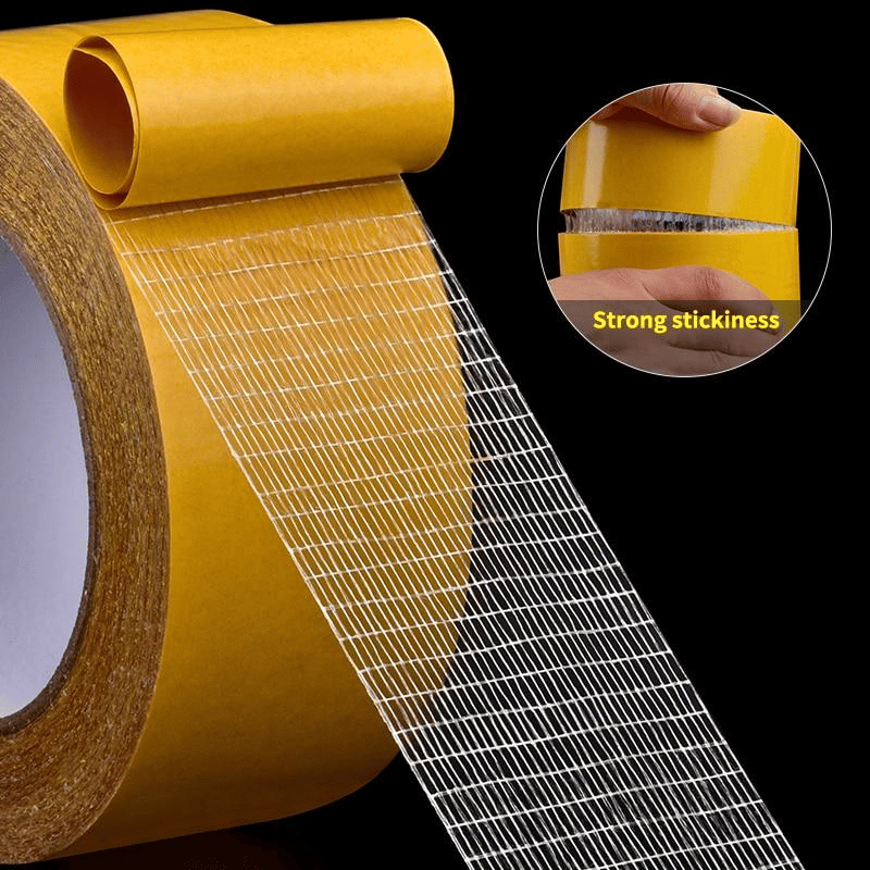 🧰Strong Adhesive Double-sided Gauze Fiber Mesh Tape - newbeew