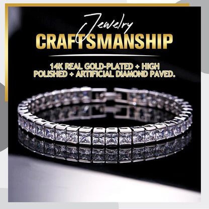 🎁New Year Sale 49% OFF⏳Cuban Rhinestone Jewelry