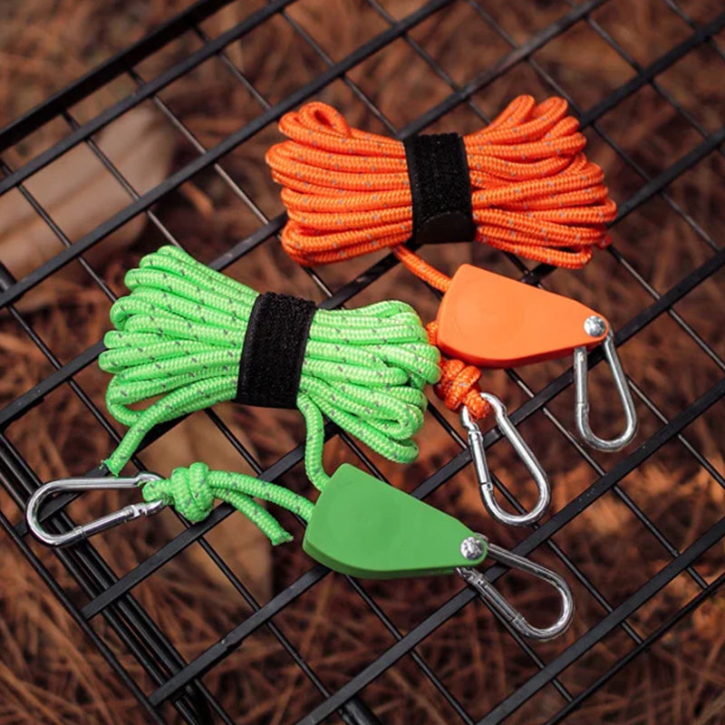 🪢Portable Adjustable Fix Camping Rope - newbeew