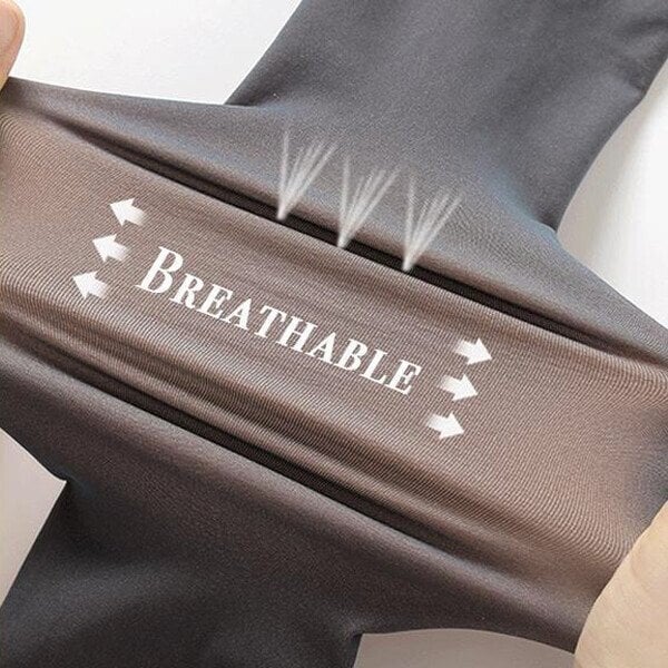 🔥 Hot Sale🔥Flawless Legs Fake Translucent Warm Plush Lined Elastic Tights - newbeew