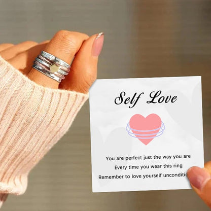 🎁Hot Sale 49% OFF⏳Self Love Spinner Heart Ring
