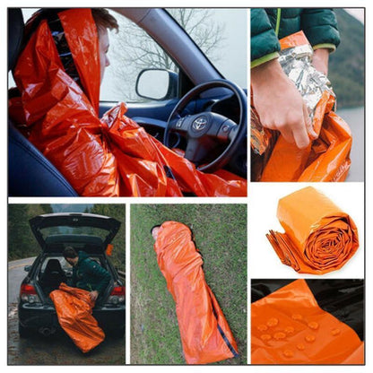 🎁Christmas 49% OFF⏳Emergency Camping Thermal Sleeping Bag - newbeew