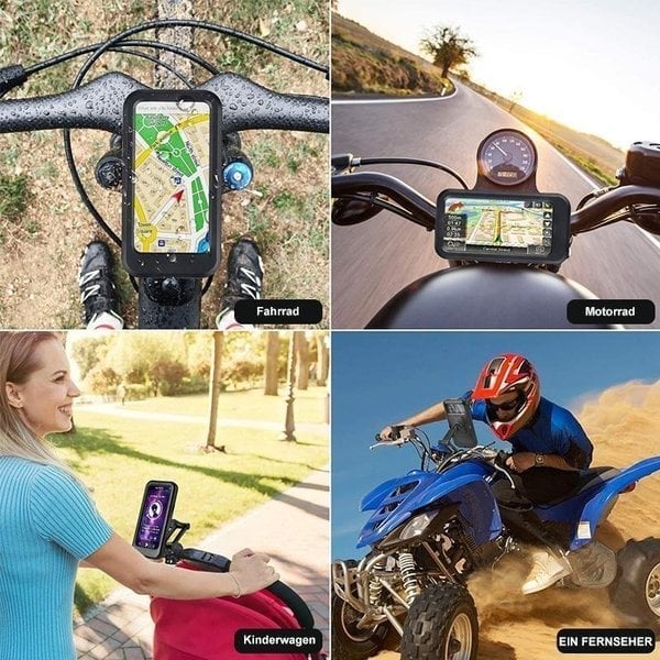 🎁Hot Sale 49% OFF⏳Waterproof Bicycle & Motorcycle Phone Holder - newbeew