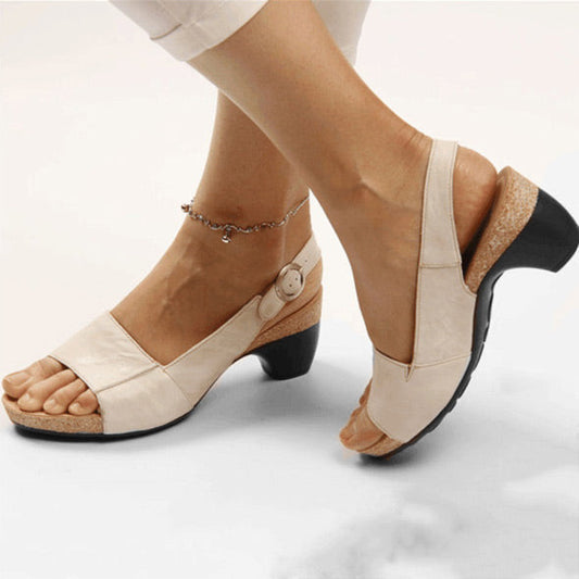 🎁Clearance Sale 49% OFF⏳Comfortable Elegant Low Chunky Heel Shoes