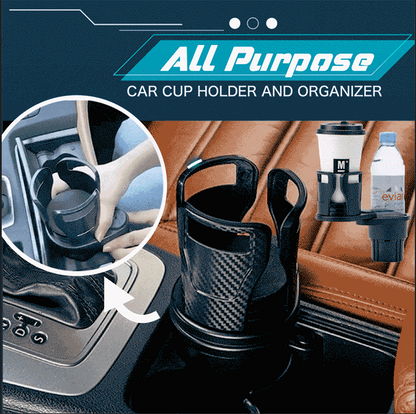 🎁Hot Sale 49% OFF⏳Multifunctional Car Cup Holder&Organiser - newbeew