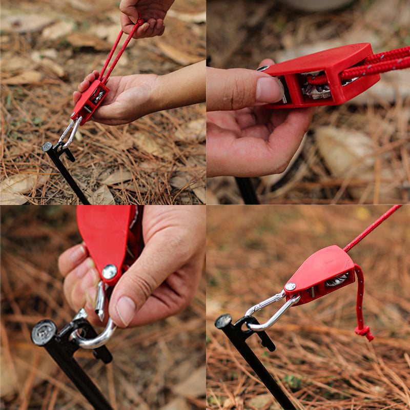 🪢Portable Adjustable Fix Camping Rope - newbeew