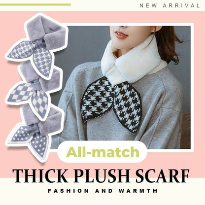 All-match Thick Plush Scarf - newbeew