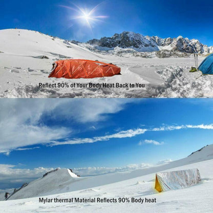 🎁Christmas 49% OFF⏳Emergency Camping Thermal Sleeping Bag - newbeew