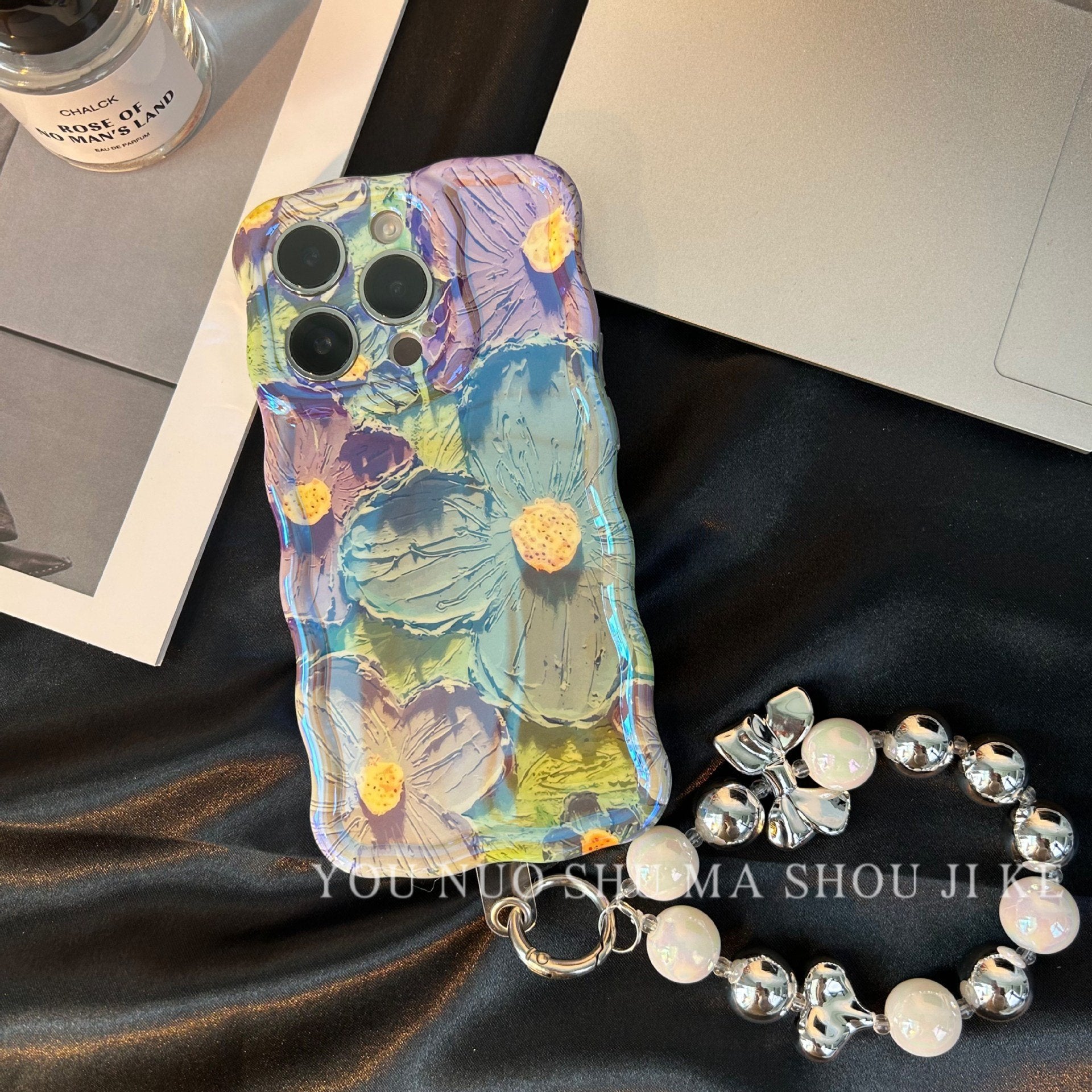 🌺iPhone Colorful Oil Painting Exquisite Phone Case - newbeew