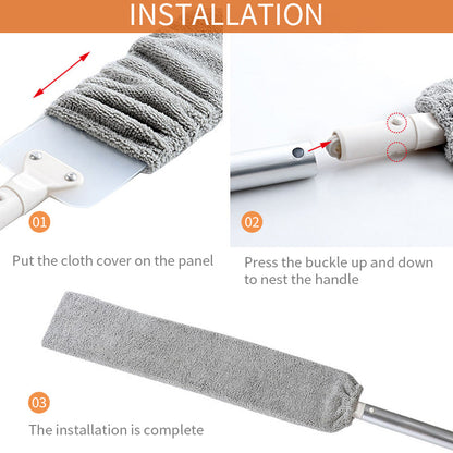 🎁Hot Sale 49% OFF⏳Multifunction Retractable Microfiber Dust Brush Gap Mop