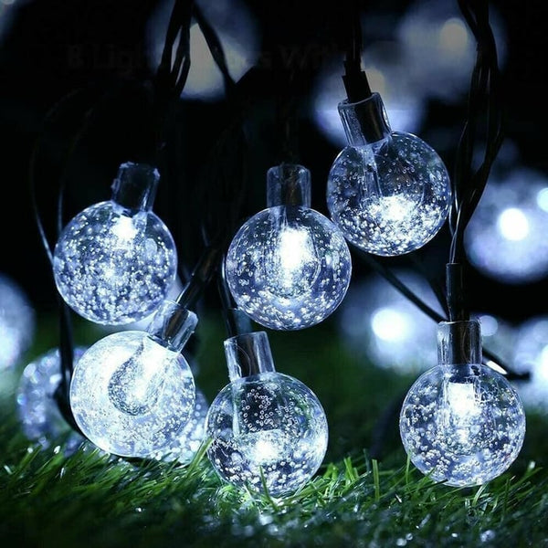 🎁Christmas 49% OFF⏳Waterproof Solar Powered LED Outdoor String Lights - newbeew