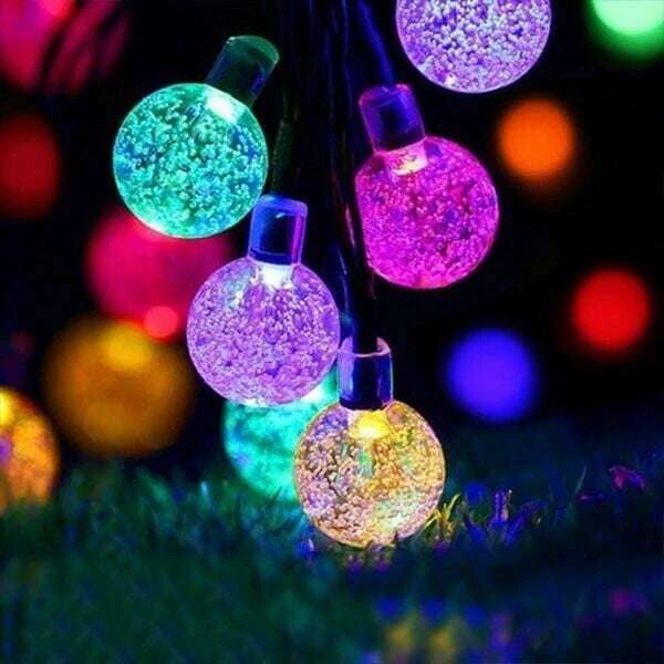 🎁Christmas 49% OFF⏳Waterproof Solar Powered LED Outdoor String Lights - newbeew