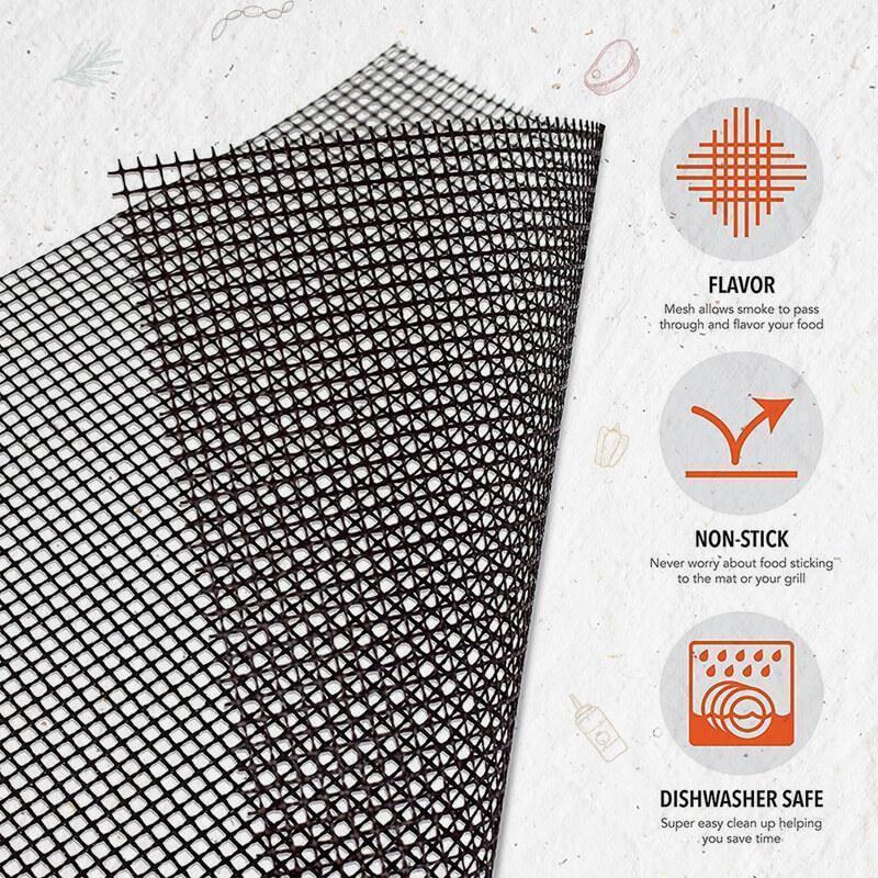 🎁Hot Sale 49% OFF⏳Non-stick BBQ Grill Mesh Mat