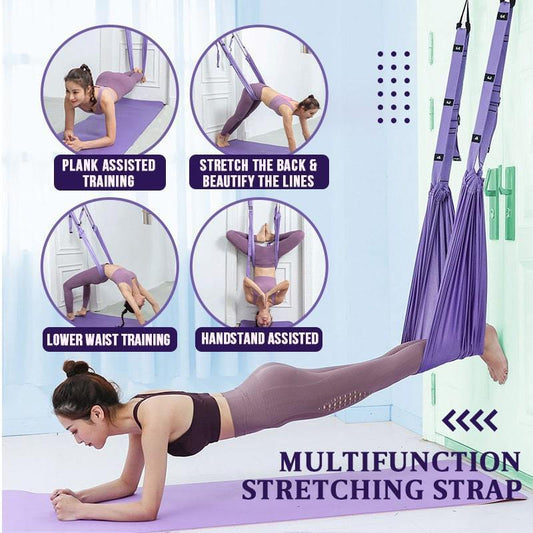 🍀Christmas Hot Sale🎁 40% OFF🍀Upgraded Yoga Stretching Strap - newbeew