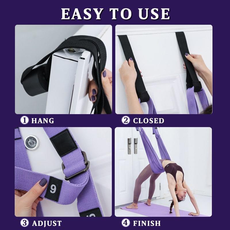 🍀Christmas Hot Sale🎁 40% OFF🍀Upgraded Yoga Stretching Strap - newbeew