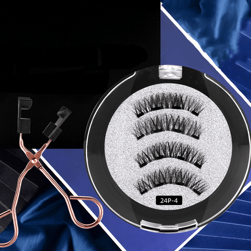 3D Magnetic Eyelash Set - newbeew