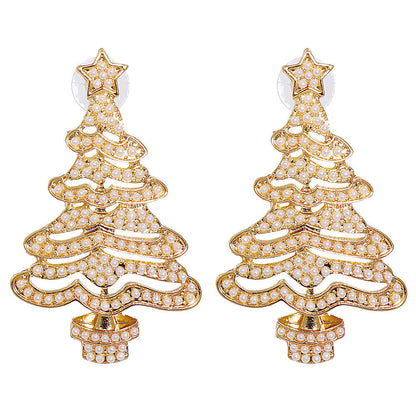 🎁Christmas Hot Sale⏳Christmas Tree Earrings - newbeew