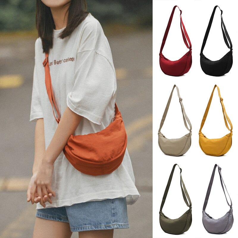 🎒Simple Women Dumpling Crossbody Bag - newbeew