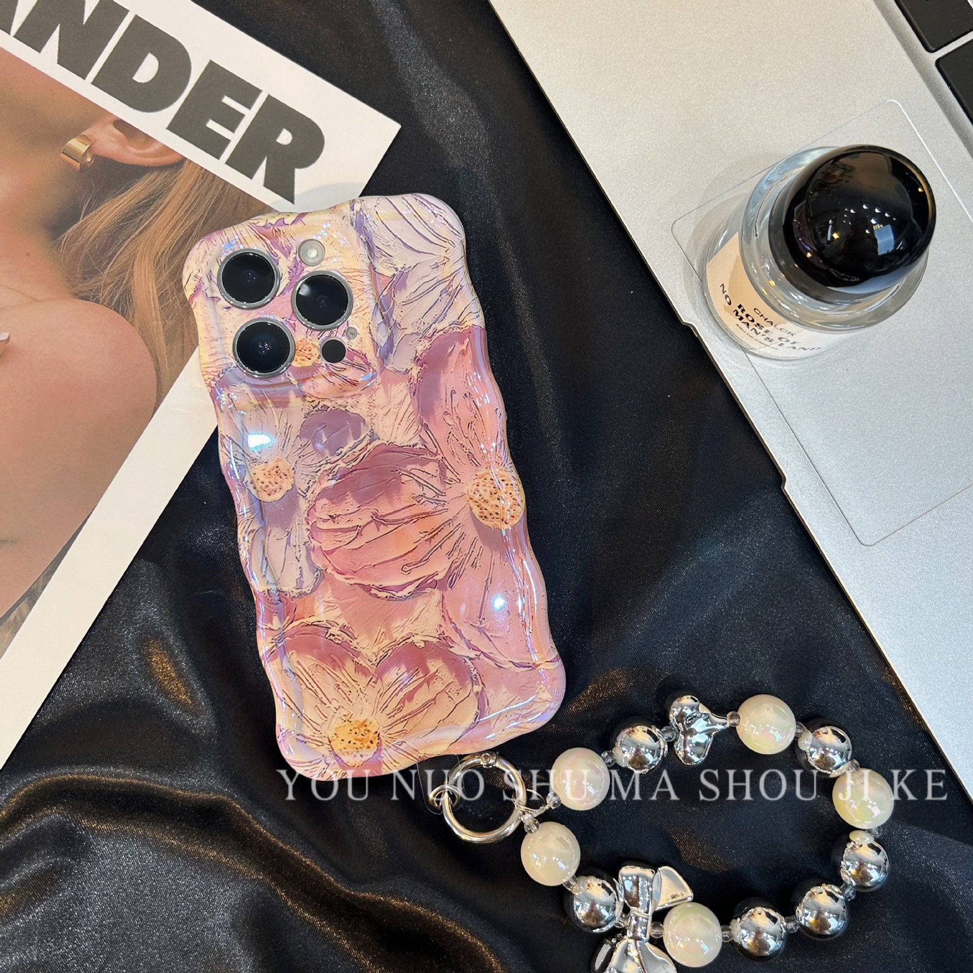 🌺iPhone Colorful Oil Painting Exquisite Phone Case - newbeew