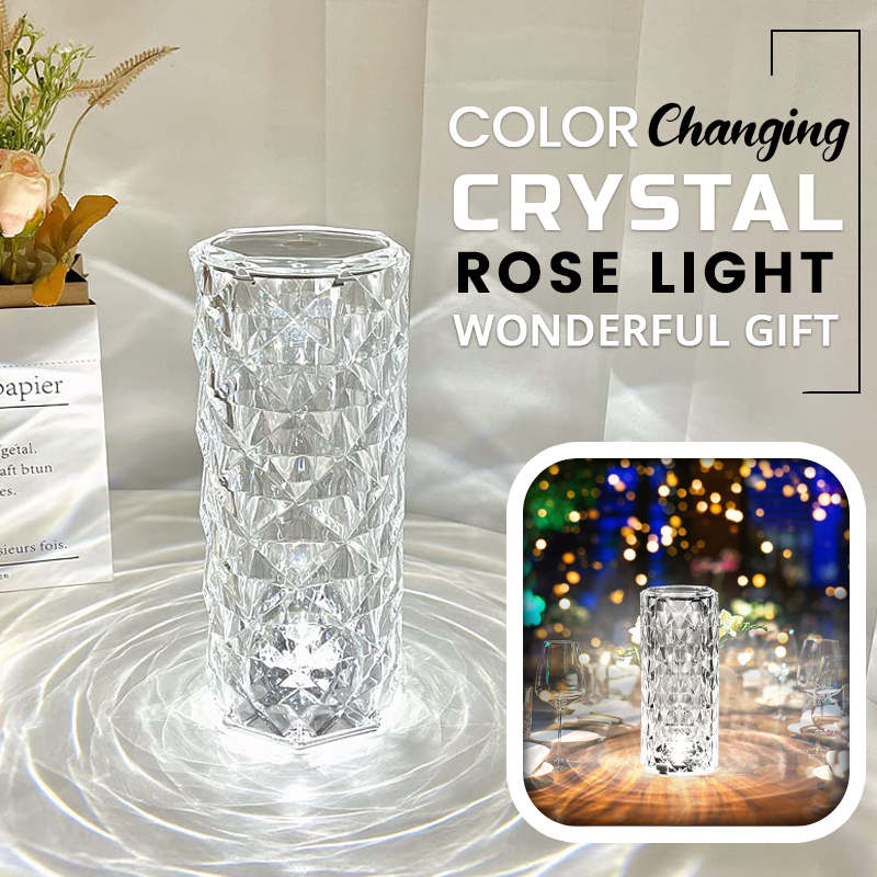 🎁Christmas 49% OFF⏳PRISM ROSE TOUCH LAMP - newbeew