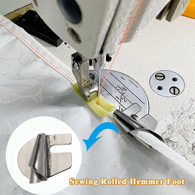 🎁Christmas 49% OFF⏳Sewing Rolled Hemmer Foot - newbeew