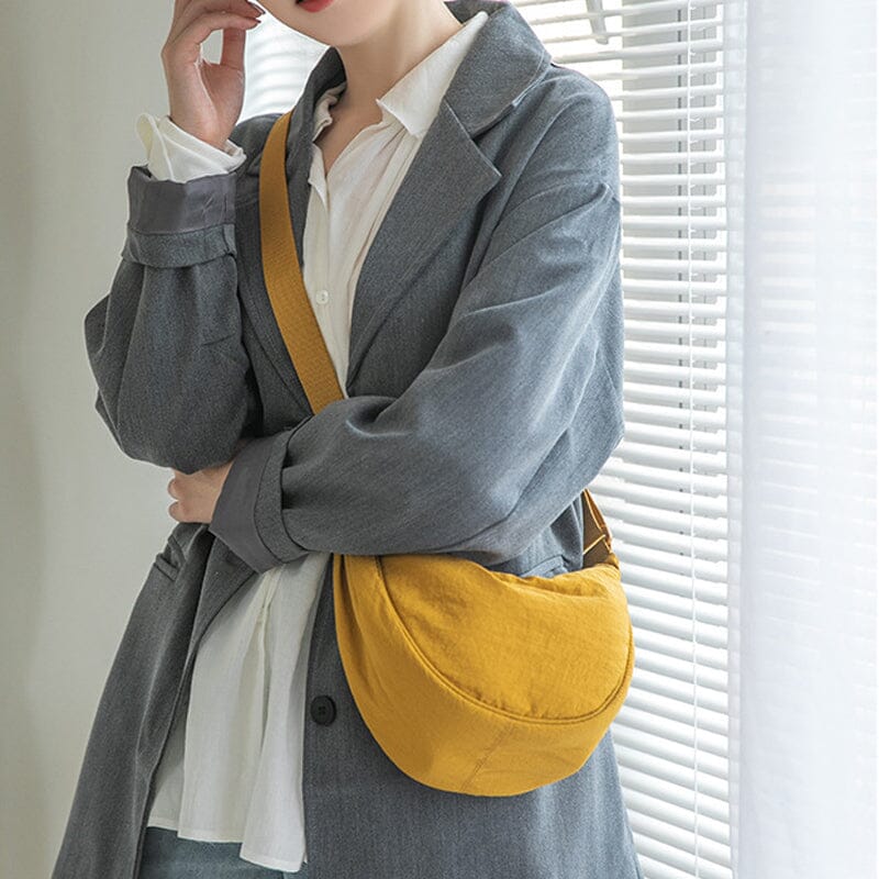 🎒Simple Women Dumpling Crossbody Bag - newbeew