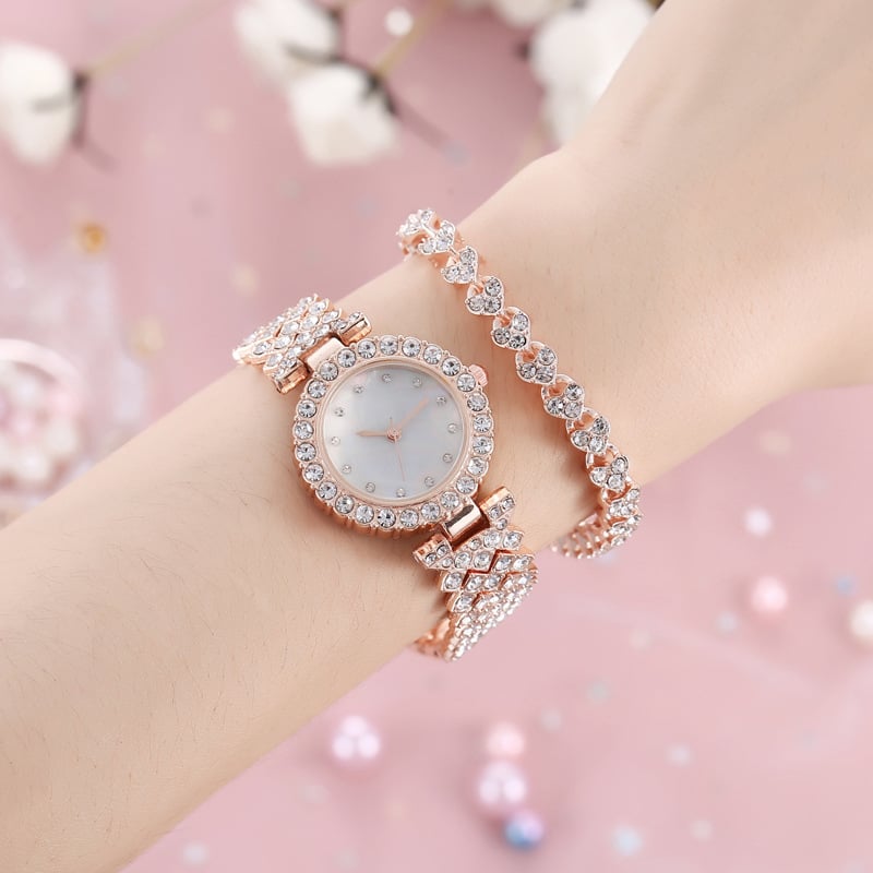 🎁Hot Sale 49% OFF⏳Moissanite Watch with Bracelet