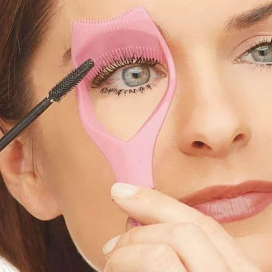 🔥3in1 Eyelashes Tools Mascara Shield Applicator Guard - newbeew