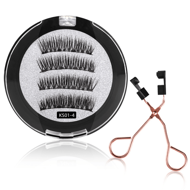 3D Magnetic Eyelash Set - newbeew