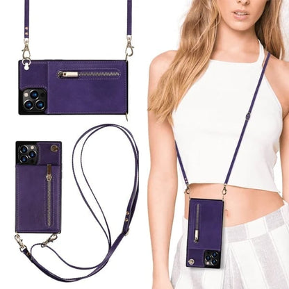🎁New Year Sale 49% OFF⏳Crossbody wallet case for iPhone with card holder