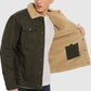 🎁New Year Sale 40% OFF⏳Men's Retro Western Winter Fleece Jacket