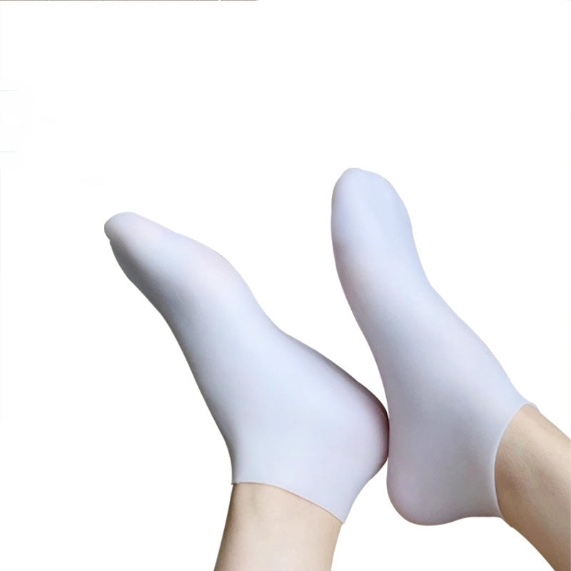 🎁Christmas 49% OFF⏳Moisturizing Foot Mask Exfoliating Silicone Socks - newbeew